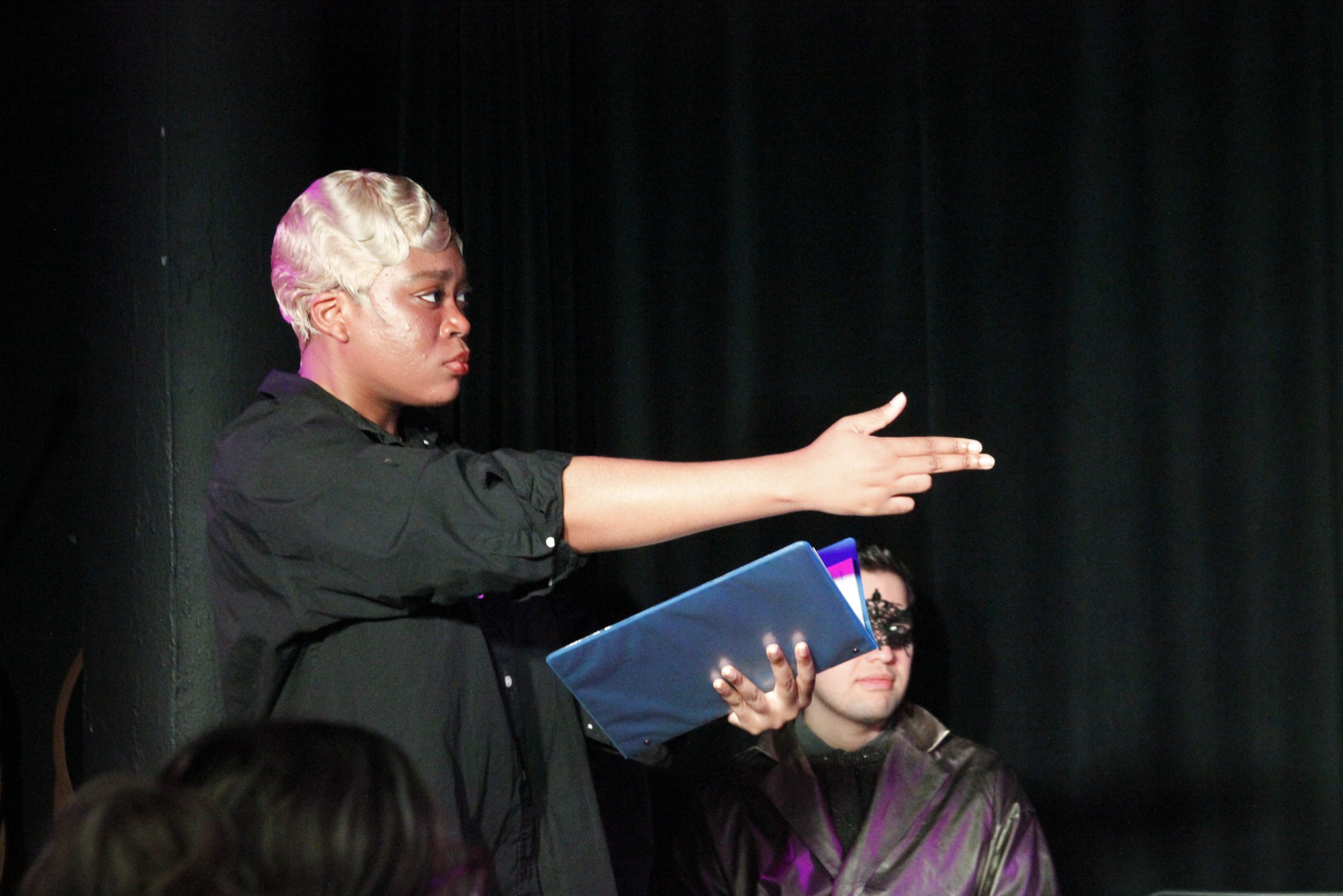 Next Life Theatre Company Workshop of the Scarlet Pimpernel by Brayden Stallman and Ava Pirie