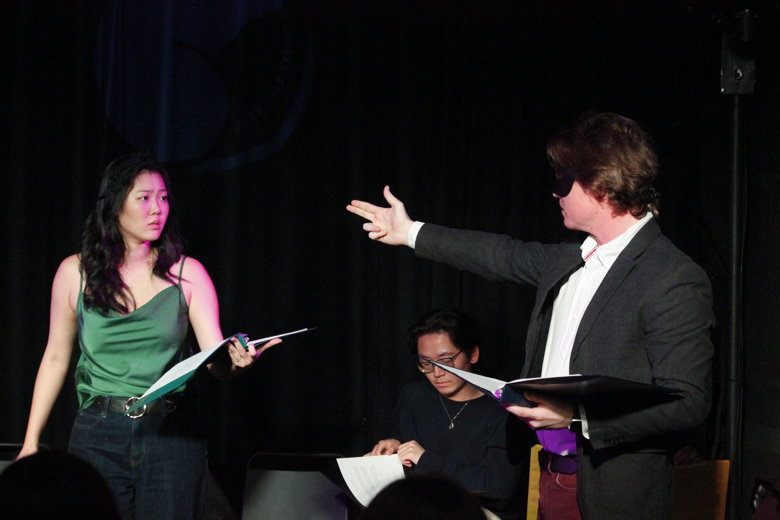 Next Life Theatre Company Workshop of the Scarlet Pimpernel by Brayden Stallman and Ava Pirie