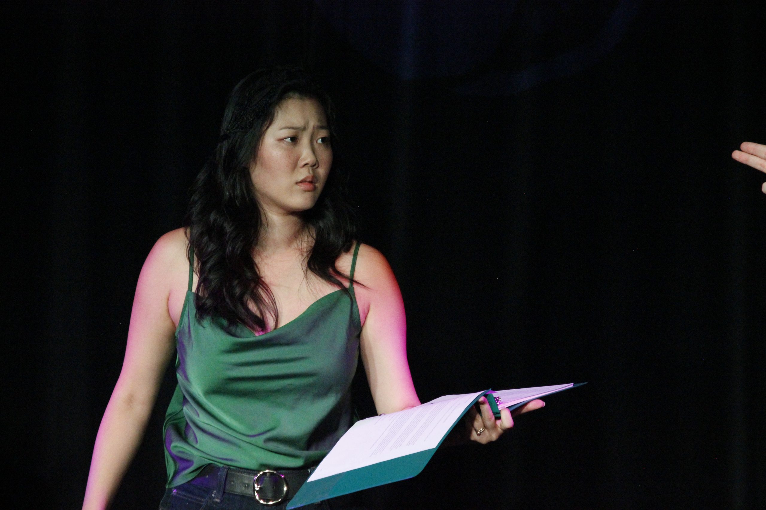 Mary Kim in the Scarlet Pimpernel by Brayden Stallman and Ava Pirie