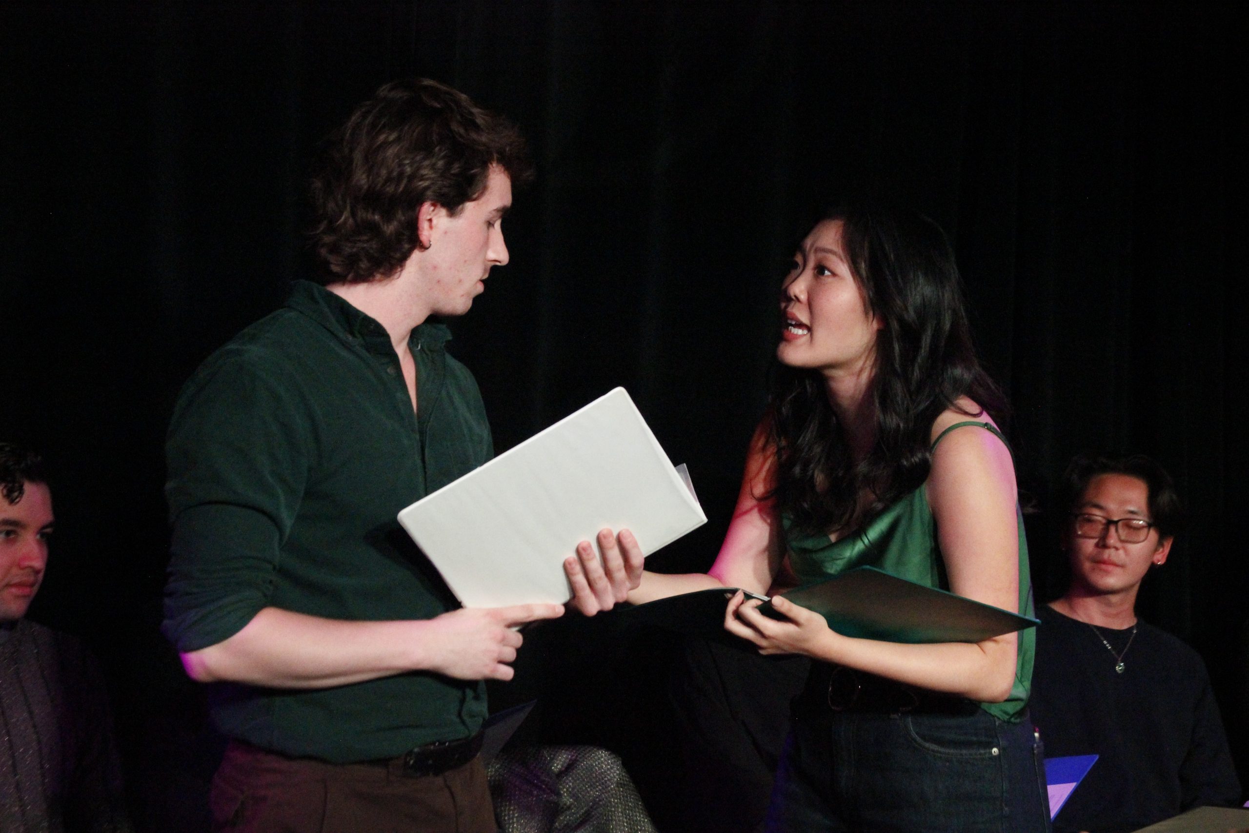 Next Life Theatre Company Workshop of the Scarlet Pimpernel by Brayden Stallman and Ava Pirie